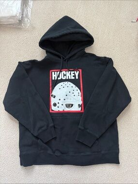 Hockey skateboards men’s black hoodie